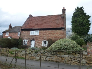 Old cottage in the village of Bottesford.